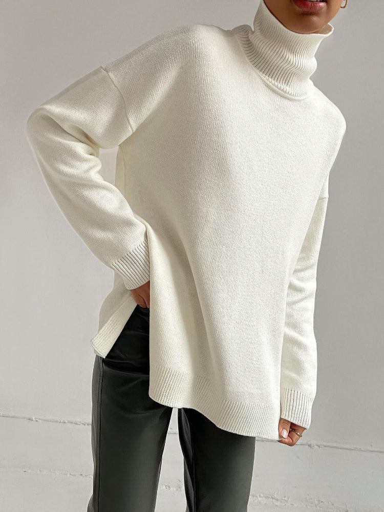 Nicole Turtleneck Oversized Casual Women Sweater