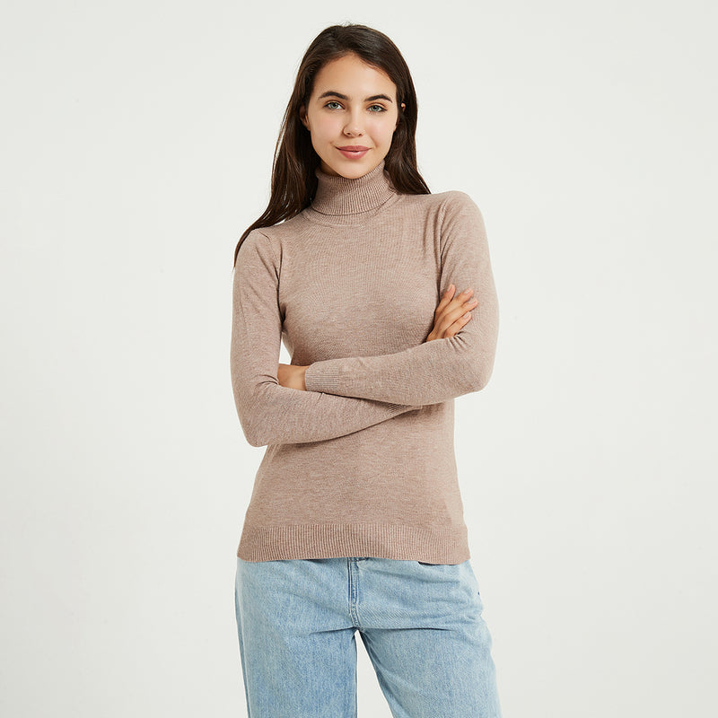 Bonnie Long Sleeve All-match Elastic Women Sweater