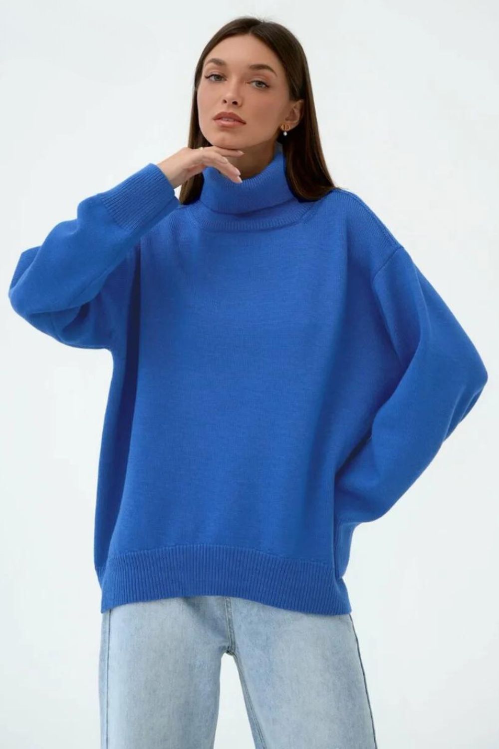 Brenda Turtleneck Thick Warm Women Sweater