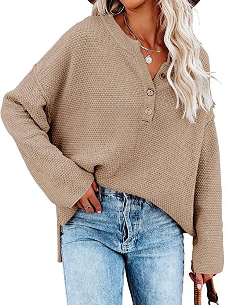 Veronica Vintage Long Sleeve Women Sweater