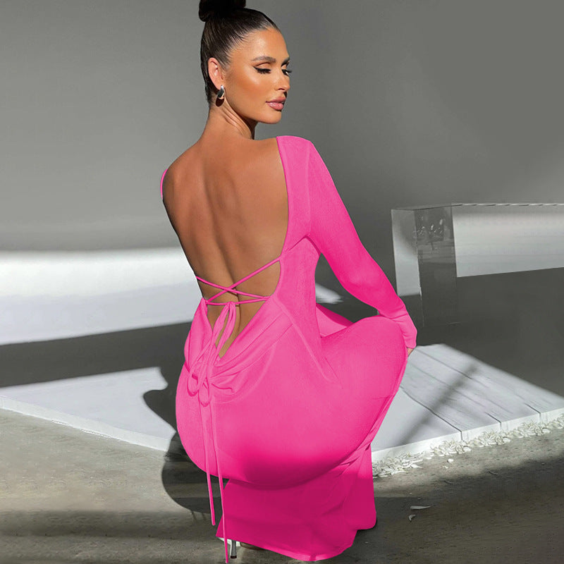 Gina Backless Maxi Dress