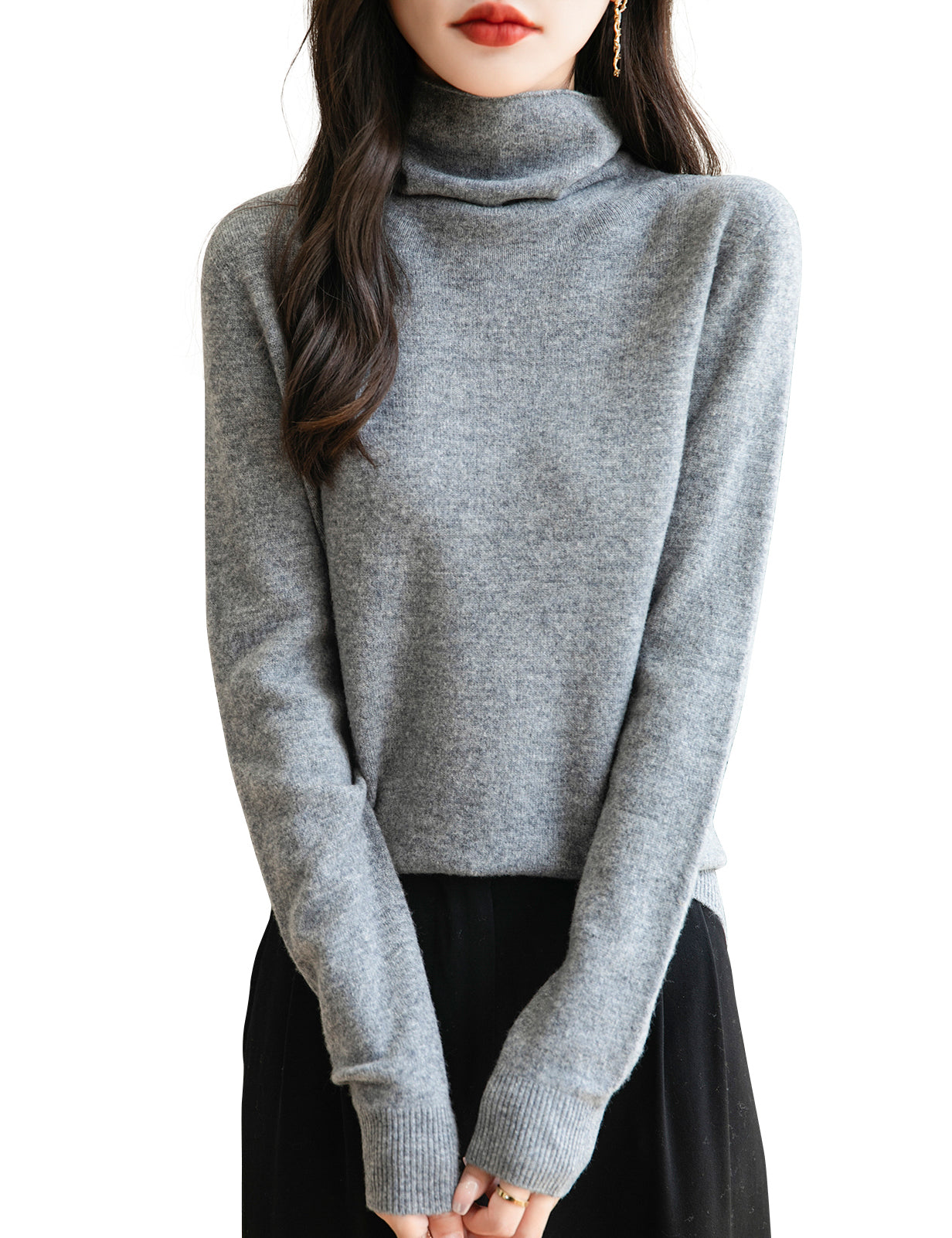 Irene Woman Turtleneck Sweater