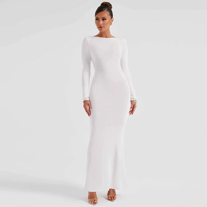 Gina Backless Maxi Dress