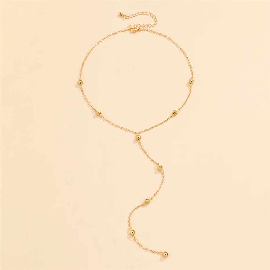 Alexa Long Tassel Vintage Necklace