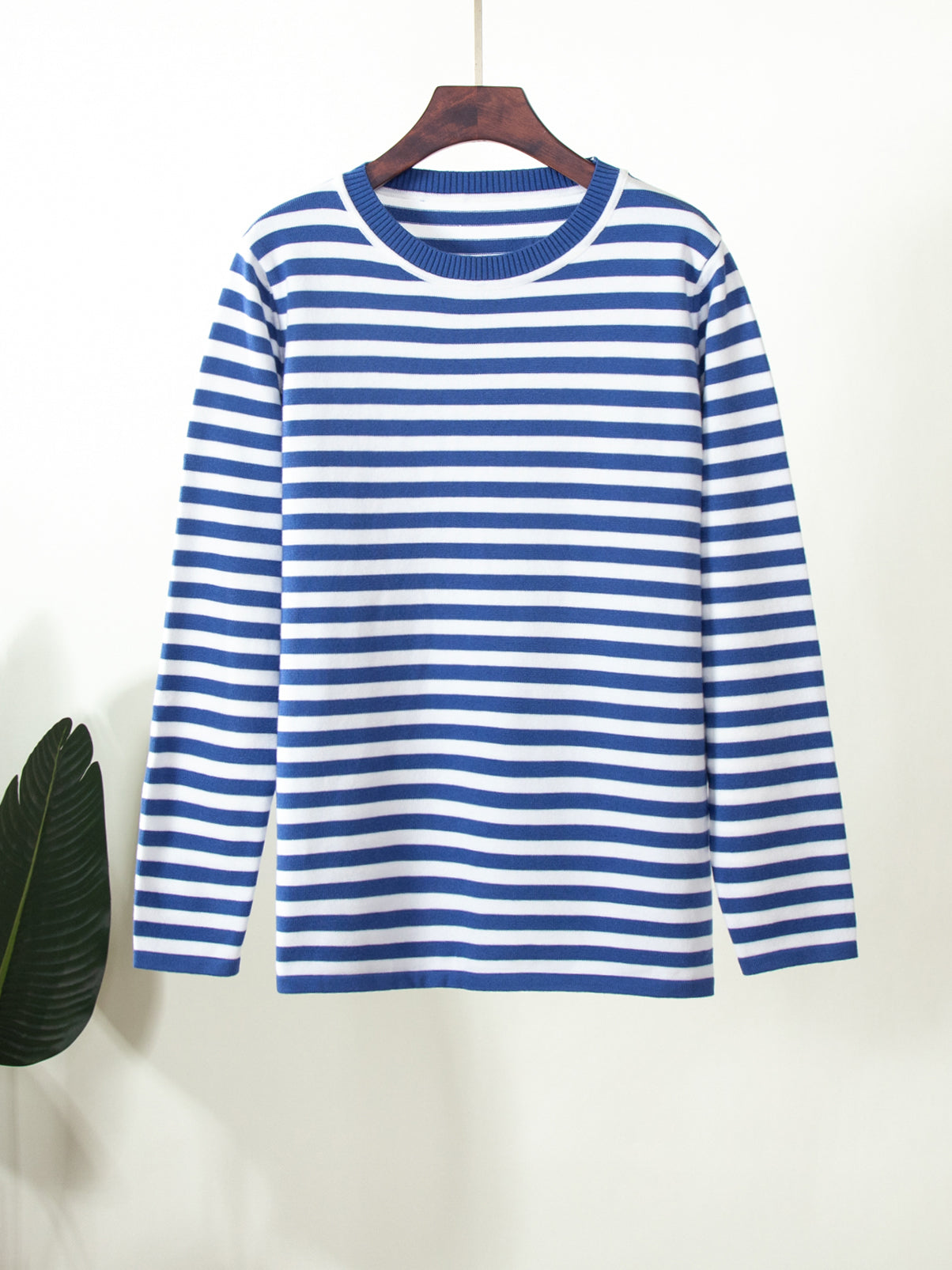 Rita Loose Casual Knitted Stripe Women Sweater