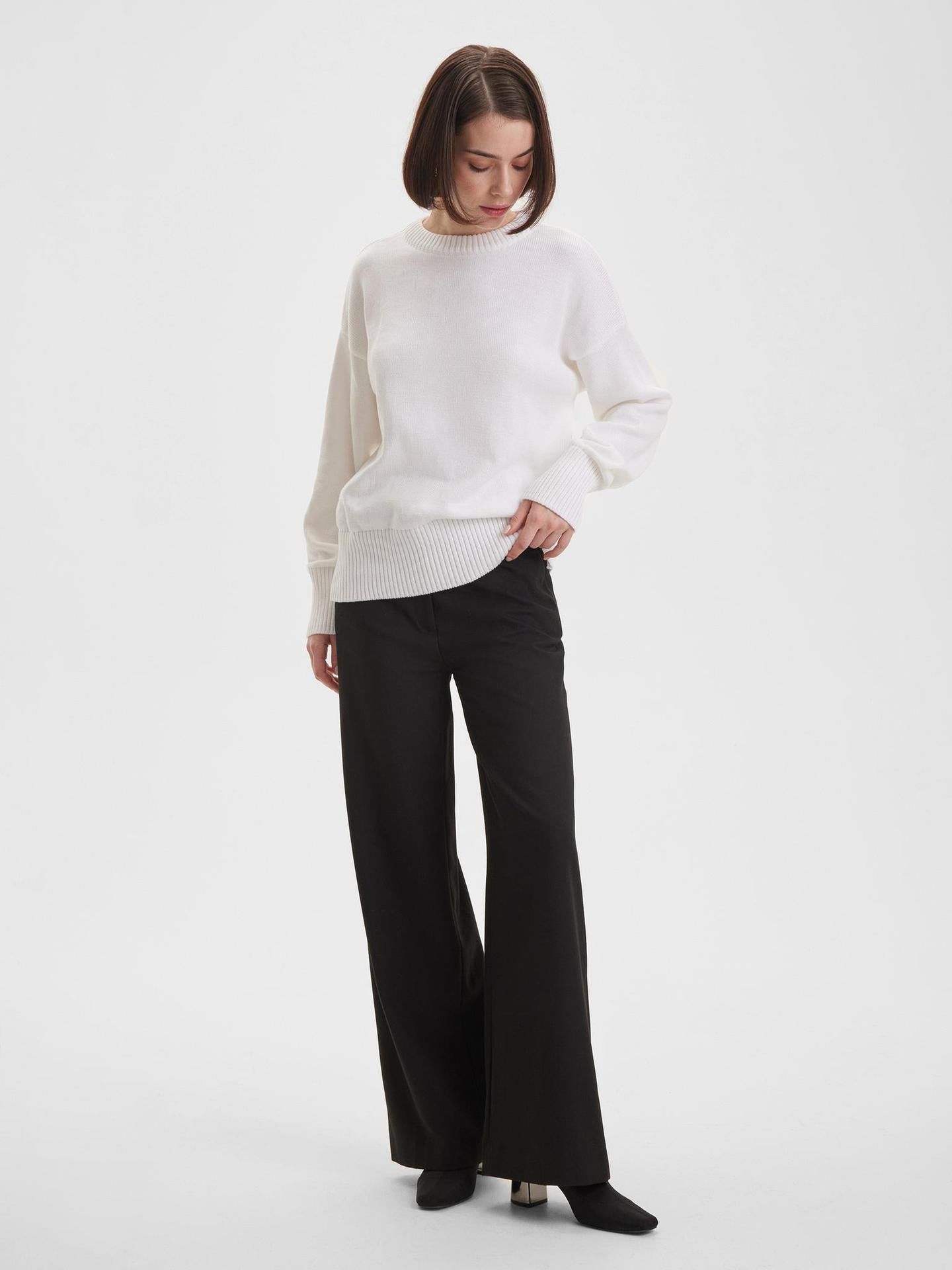 Audrey O Neck Oversized Casual Women Sweater