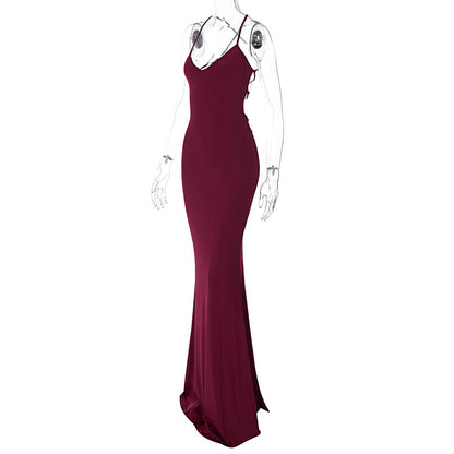 Dana Backless Bodycon Maxi Dress