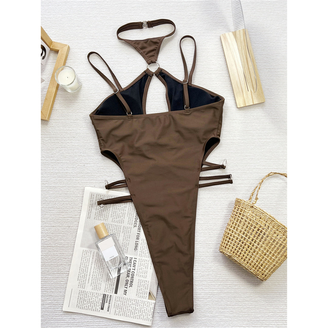 Monica Cut Out Halter Mini Micro Thonп Monokini