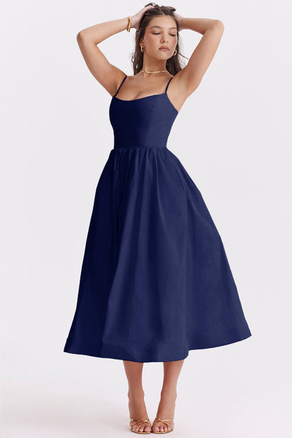 Joan A-line Loose Midi Dress