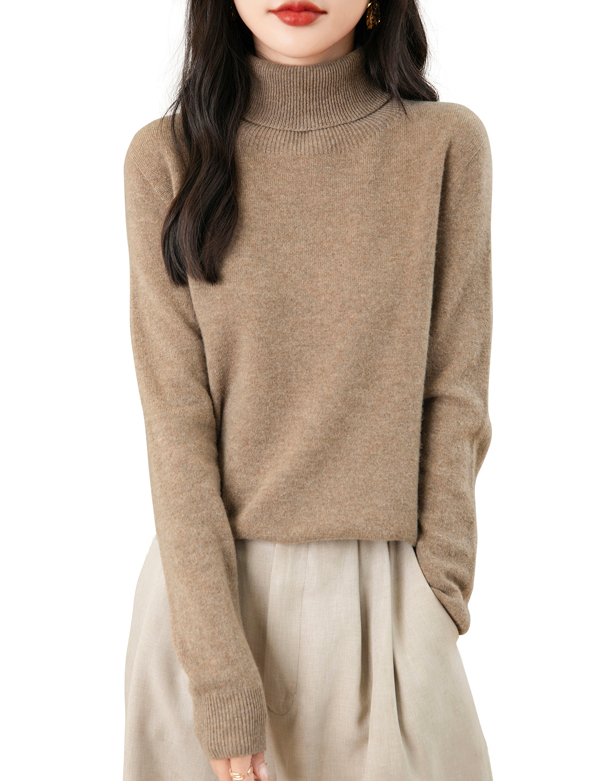 Judy Woman Turtleneck Sweater