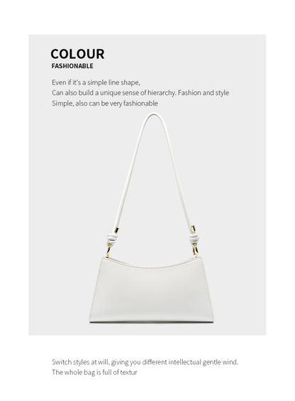 Ella Woman Leather Underarm Shoulder Bag