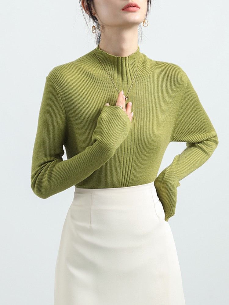 Denise Mock Neck Women Sweater