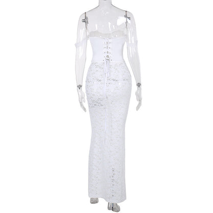 Sophie Off-Shoulder Strapless Backless Women Dress