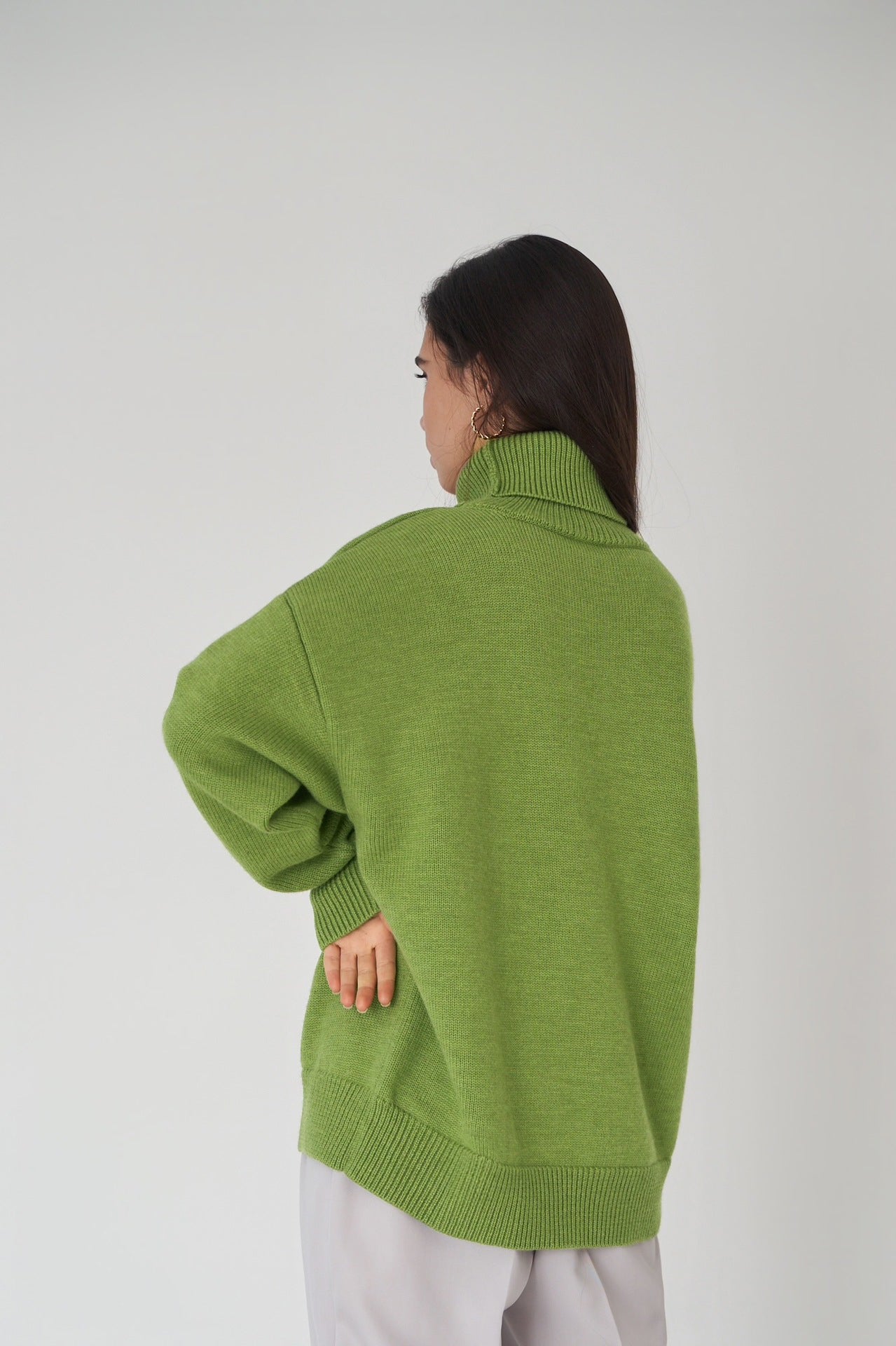 Jade Thick Warm Women Pullover
