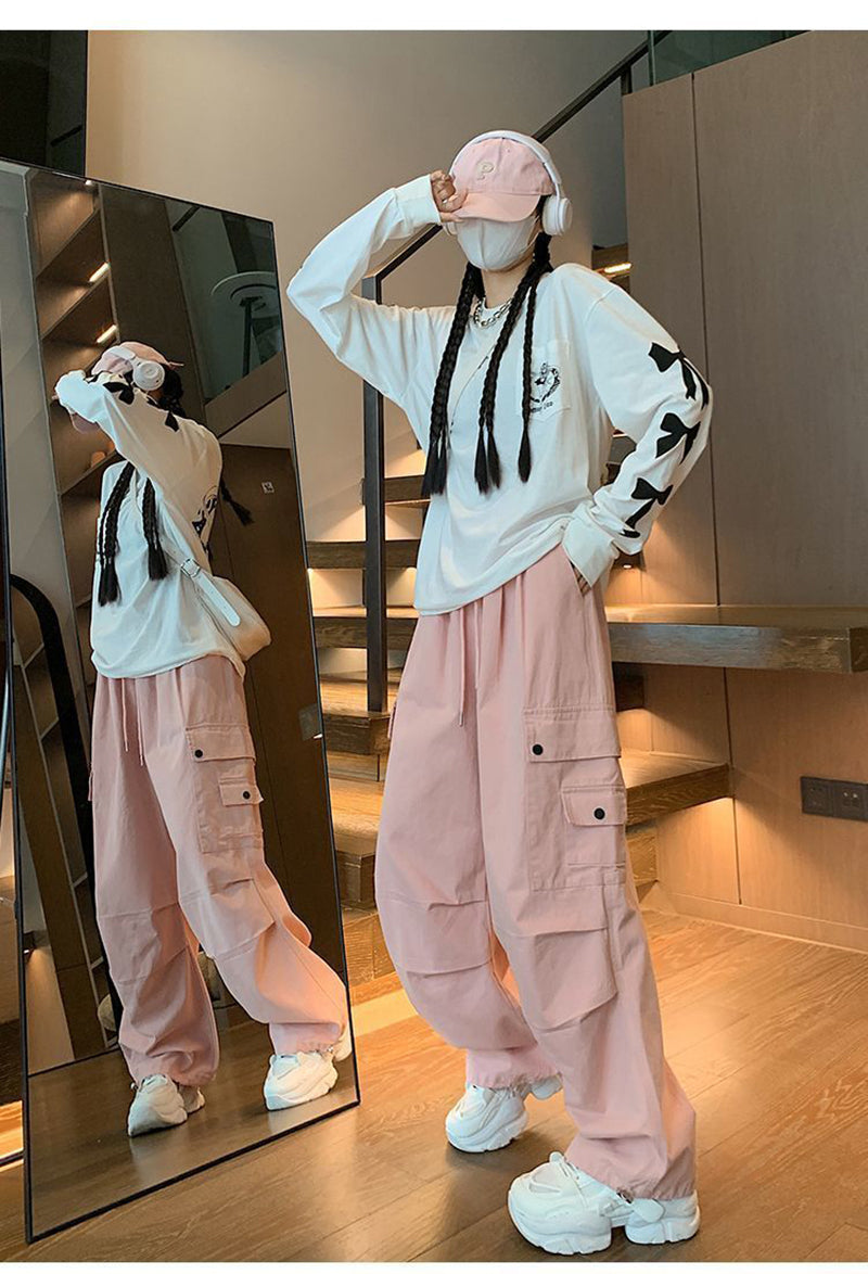 Victoria Women Streetwear Cargo Pants