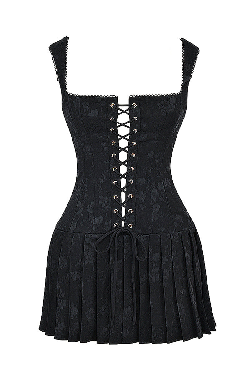 Jane Bandage Hollow Out Backless Sexy Mini Dress