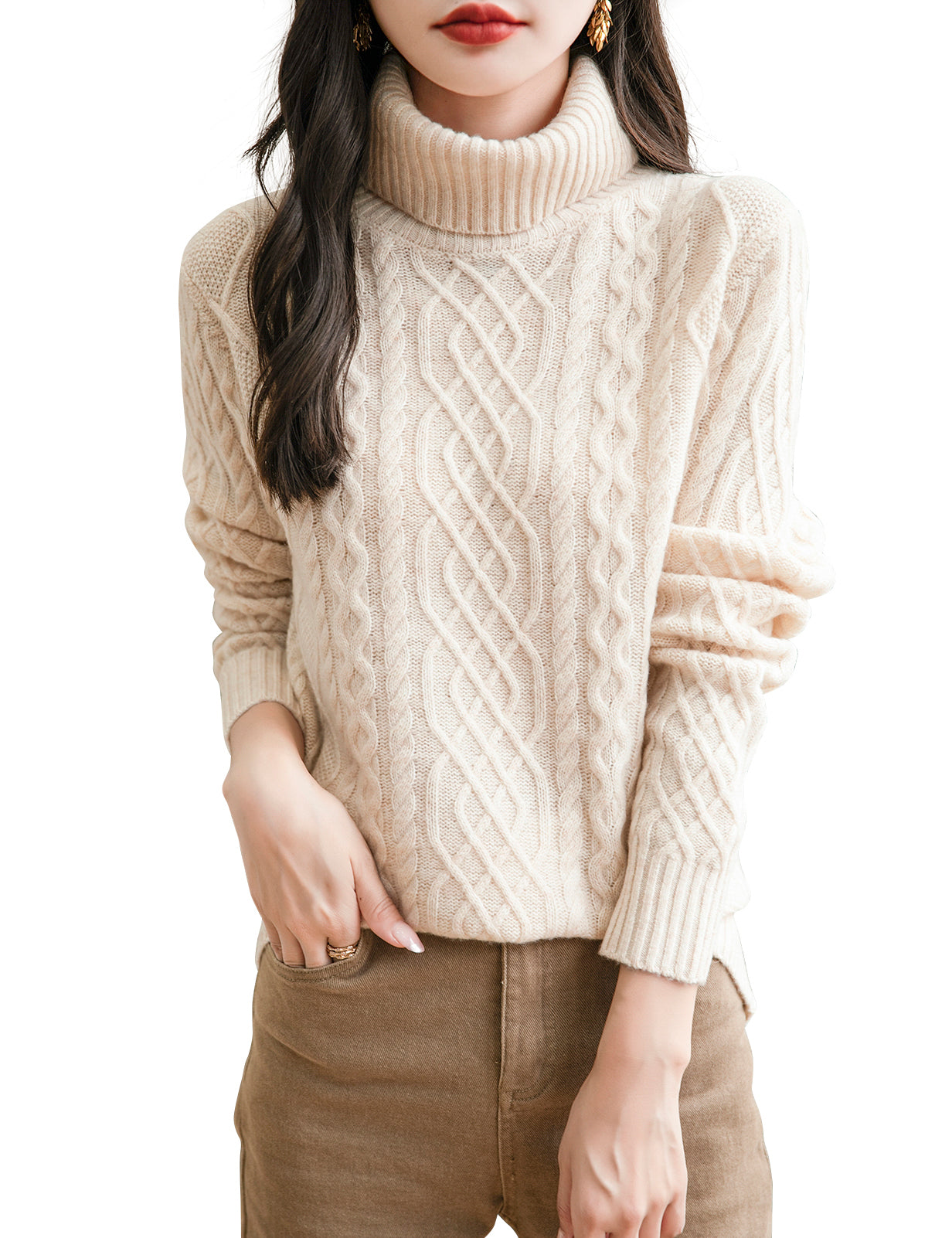 Jill Woman Long Sleeve Sweater