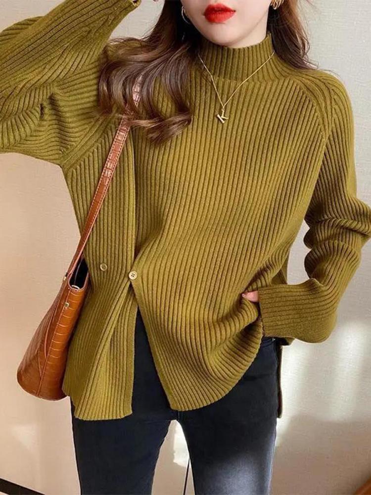 Janice Women Turtleneck Sweater