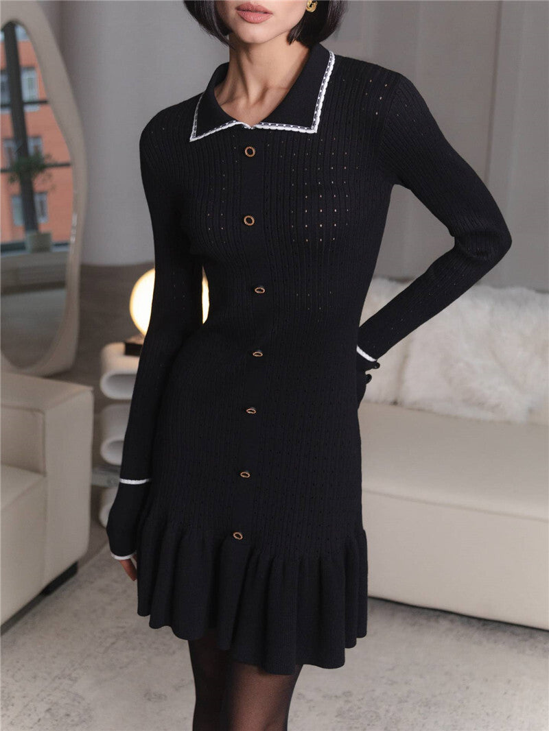 Sandy Long Sleeve Knit Dress