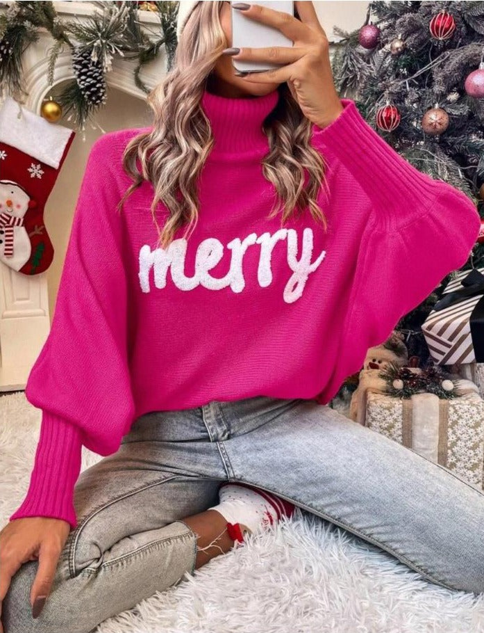Bertha Christmas Loose Women Sweater
