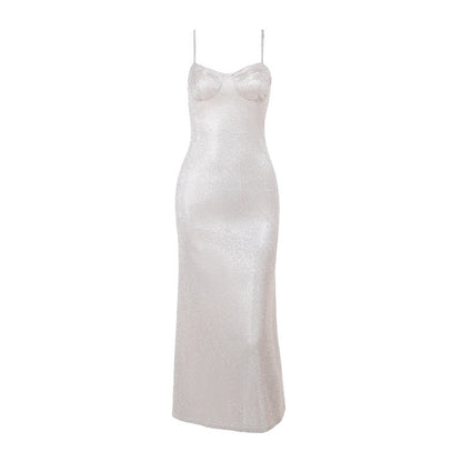 Ruby Spaghetti Strap Sleeveless Backless Women Dress