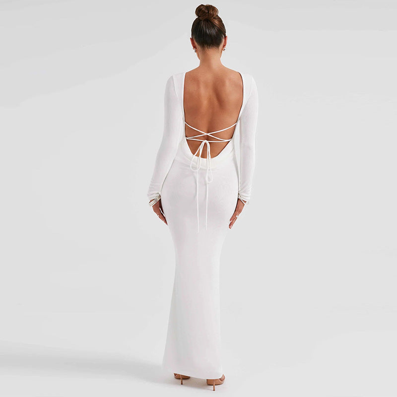 Gina Backless Maxi Dress