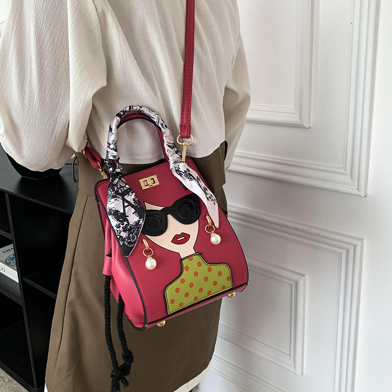 Lucy Woman Glasses Handbag