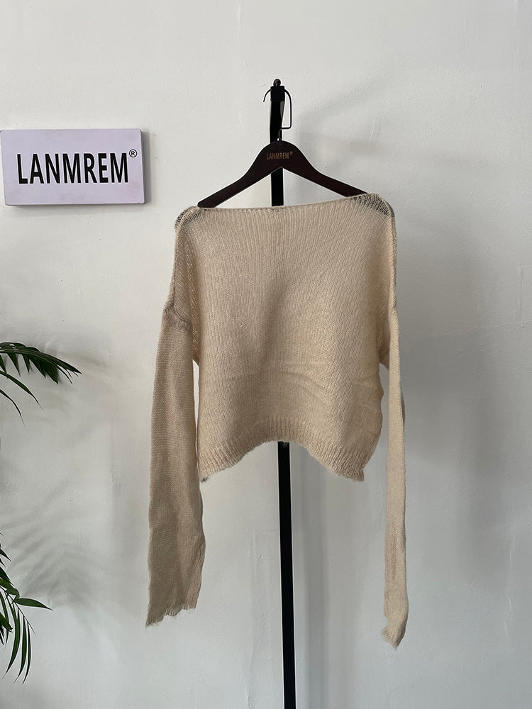 Leah Thin Knitted Woman Sweater