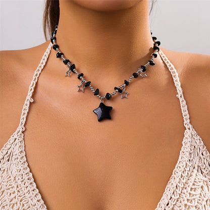 Adrianne Boho Colorful Stone Necklace