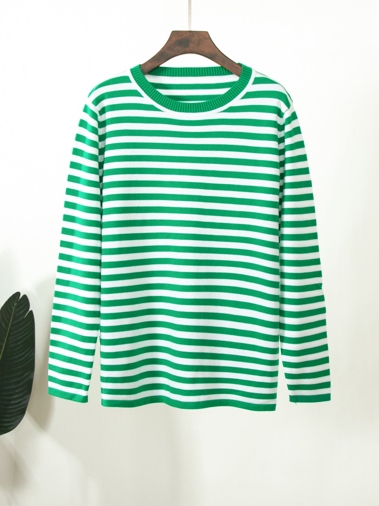 Rita Loose Casual Knitted Stripe Women Sweater