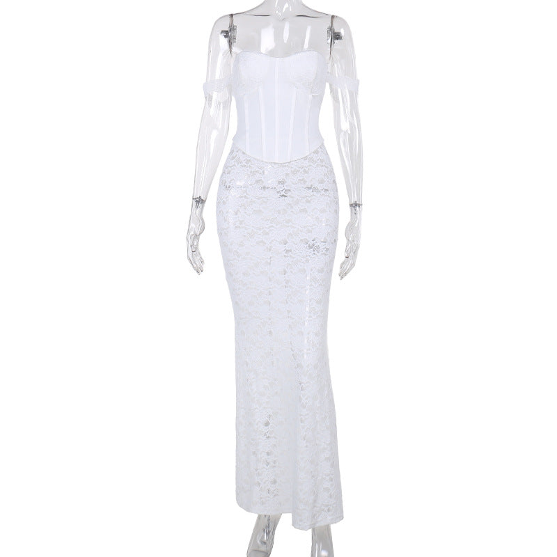 Sophie Off-Shoulder Strapless Backless Women Dress