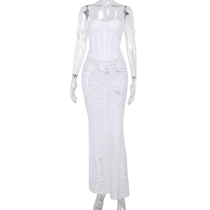 Sophie Off-Shoulder Strapless Backless Women Dress
