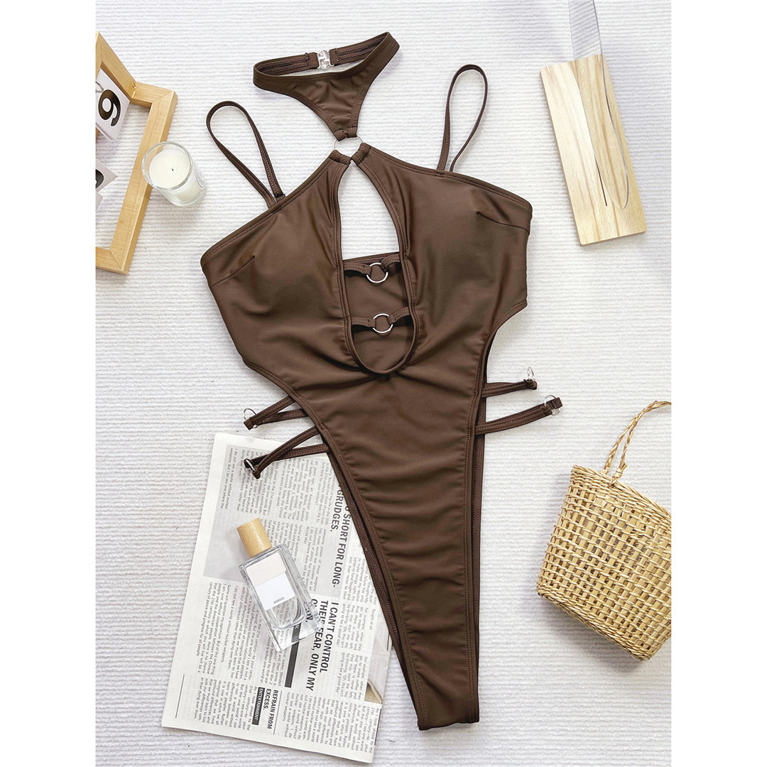 Monica Cut Out Halter Mini Micro Thonп Monokini