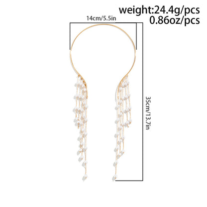 Alana Long Tassel Pendant Necklace