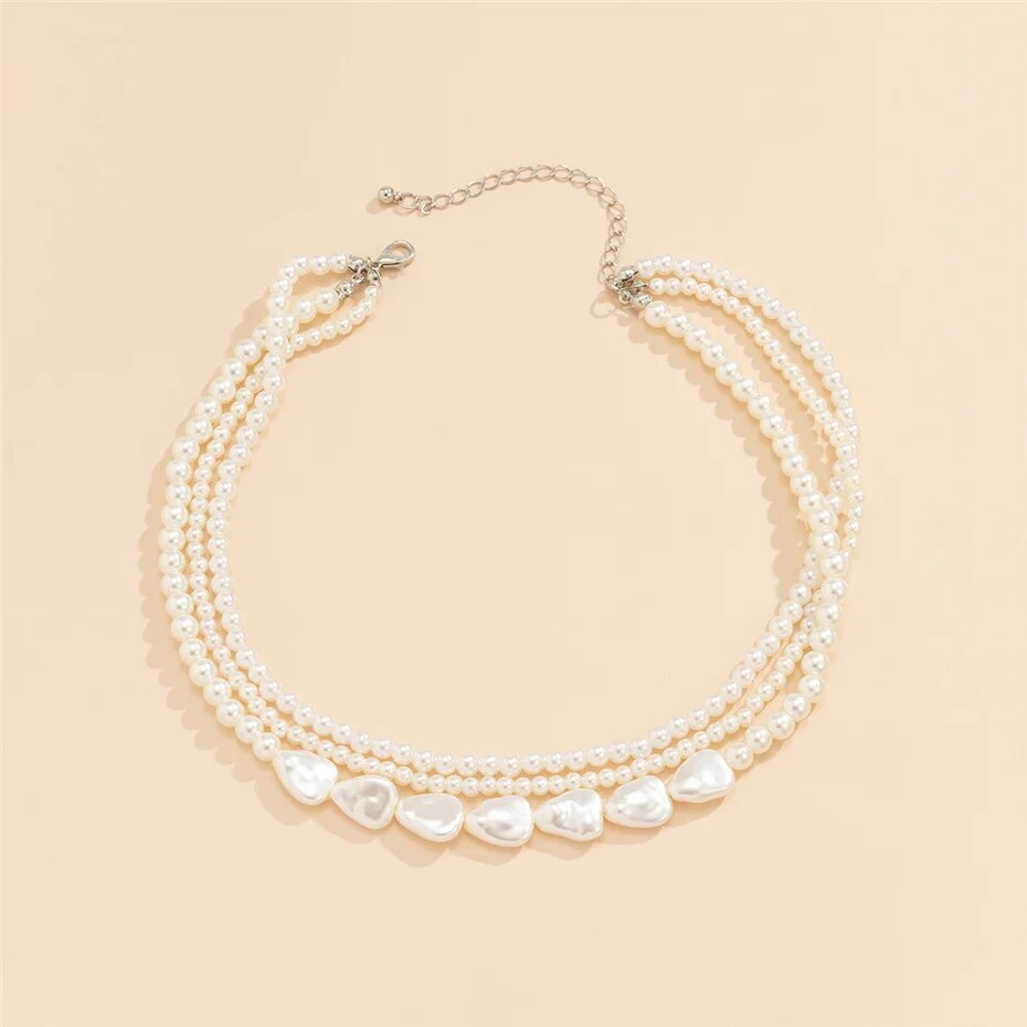 Esther Multilayer Pearl Necklace
