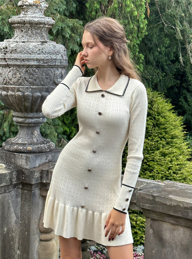 Sandy Long Sleeve Knit Dress