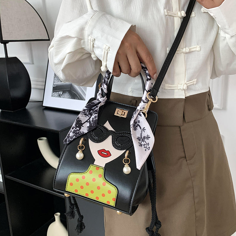 Lucy Woman Glasses Handbag