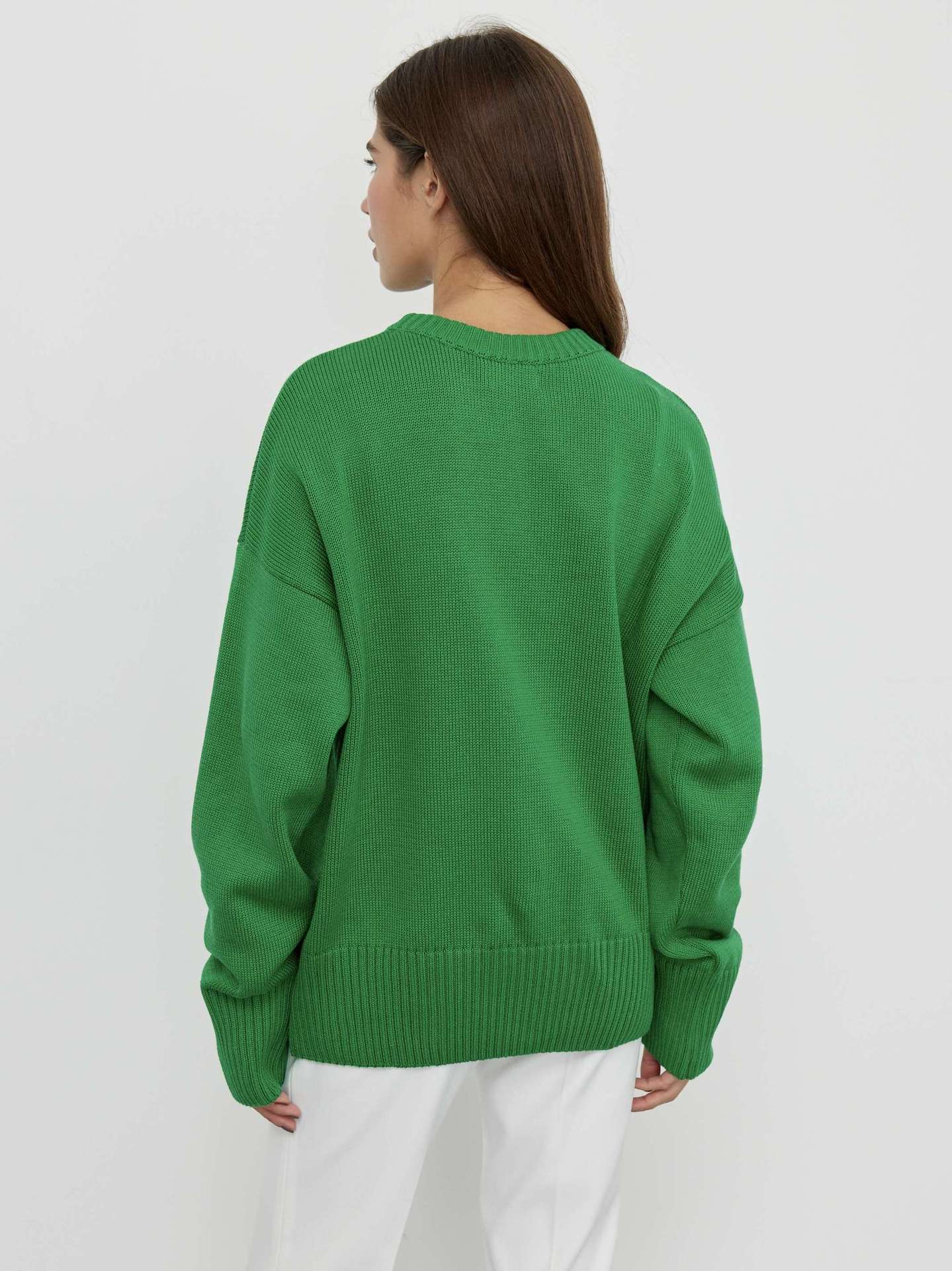 Audrey O Neck Oversized Casual Women Sweater