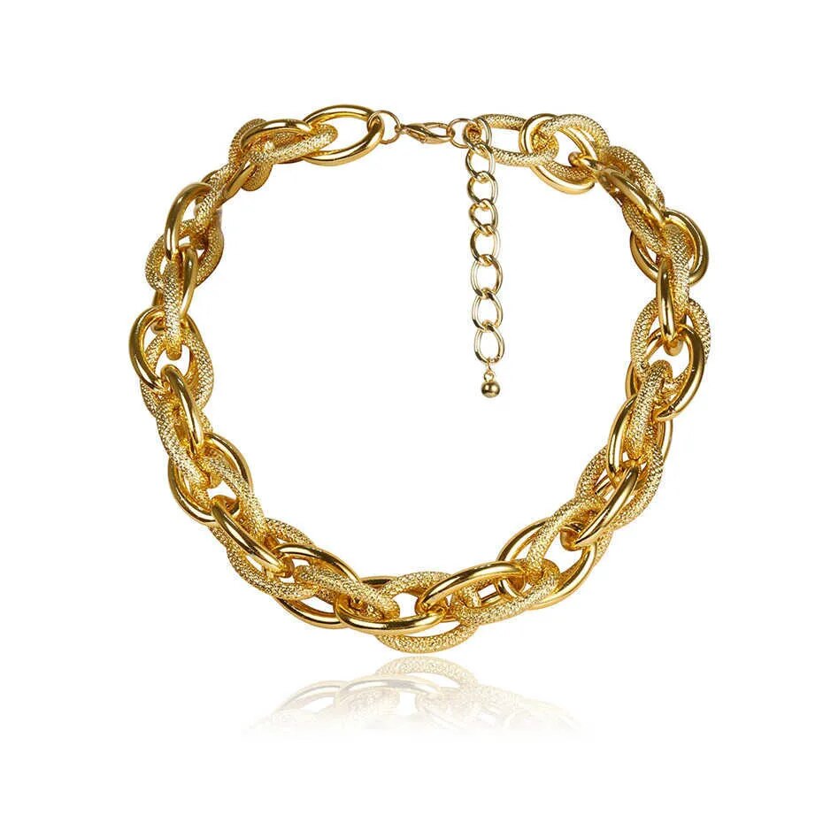 Marilyn Punk Lock Choker Necklace