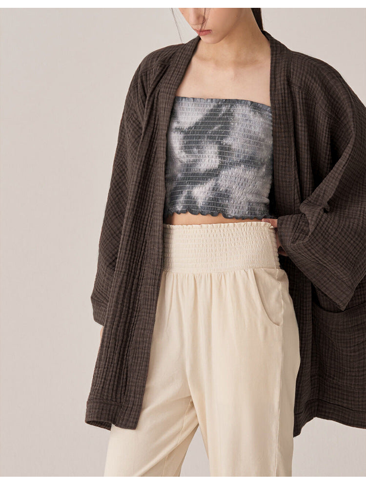 Sheila Woman Gauze Cardigan