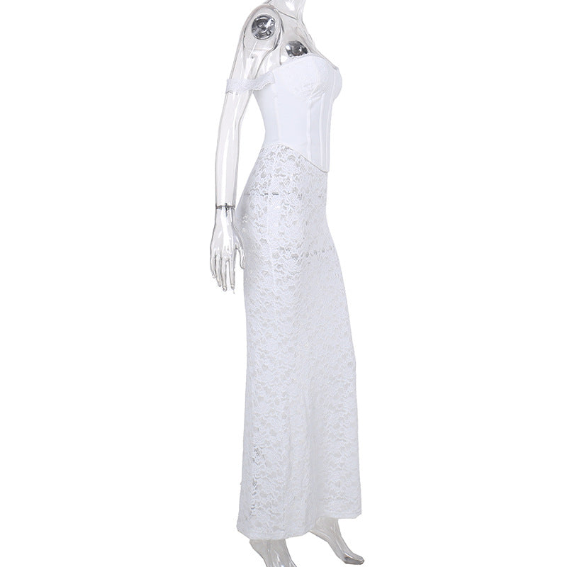 Sophie Off-Shoulder Strapless Backless Women Dress