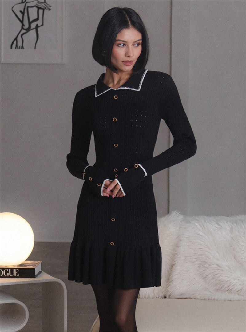Sandy Long Sleeve Knit Dress