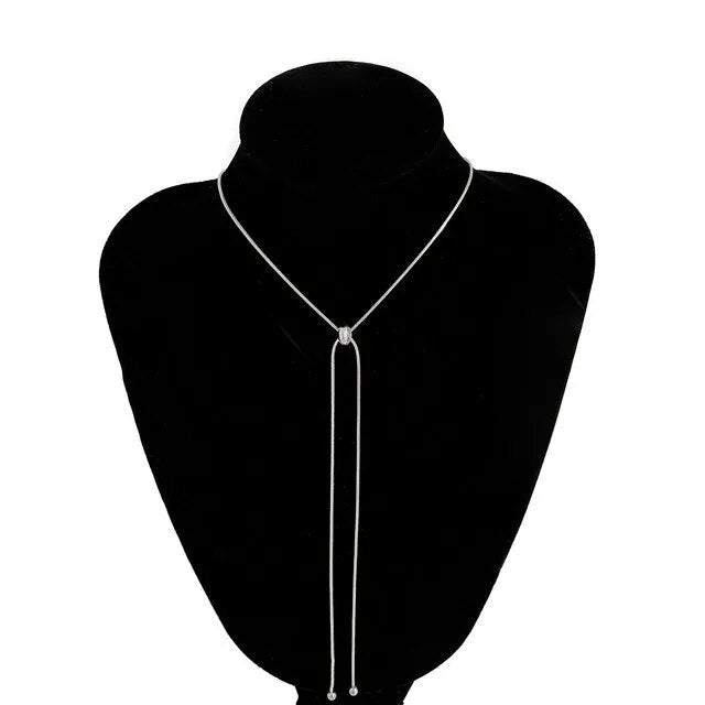 Alexa Long Tassel Vintage Necklace