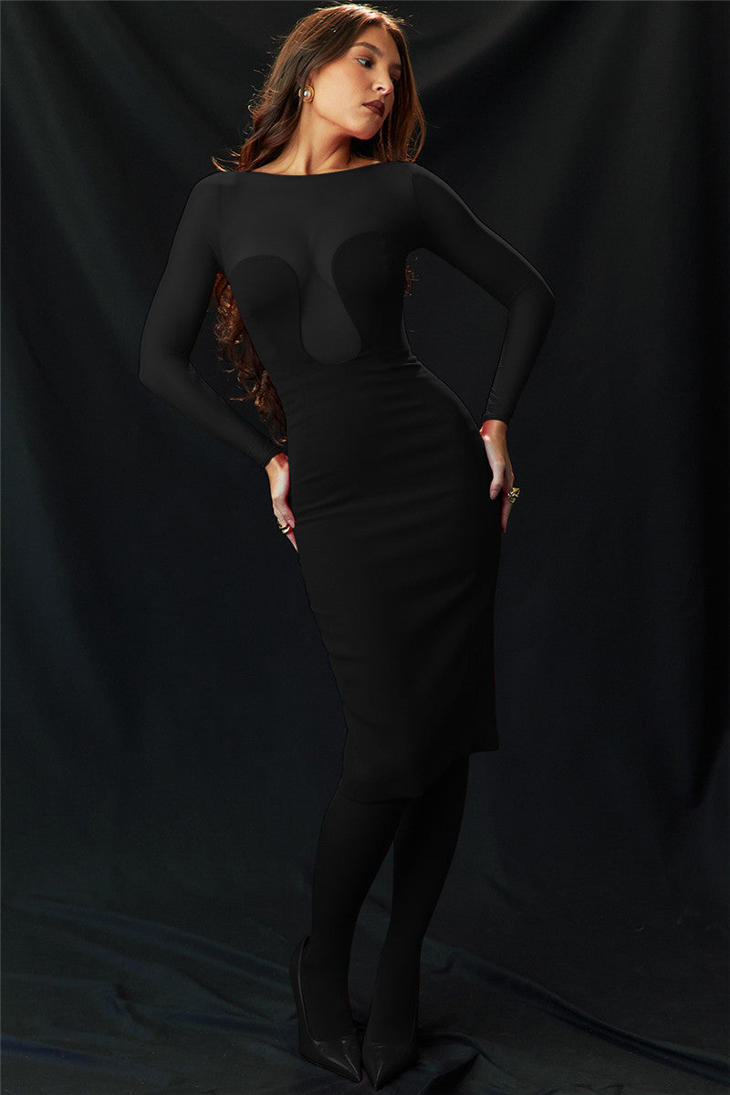 Tanya Strapless Sexy Midi Dress