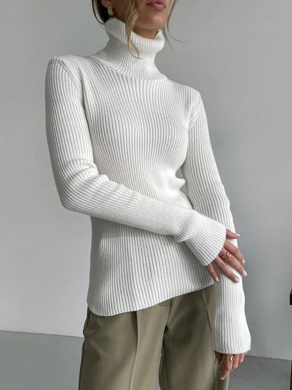 Denise Turtleneck Slim Women Sweater