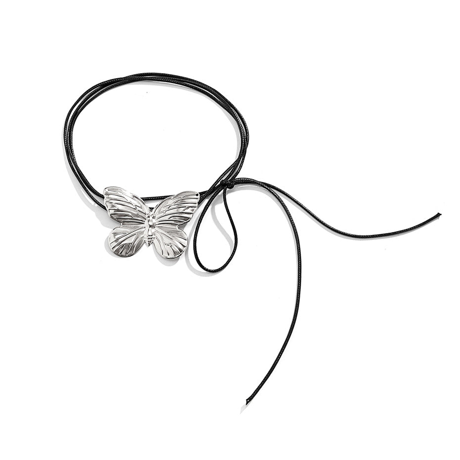 Eliza Big Butterfly Necklace