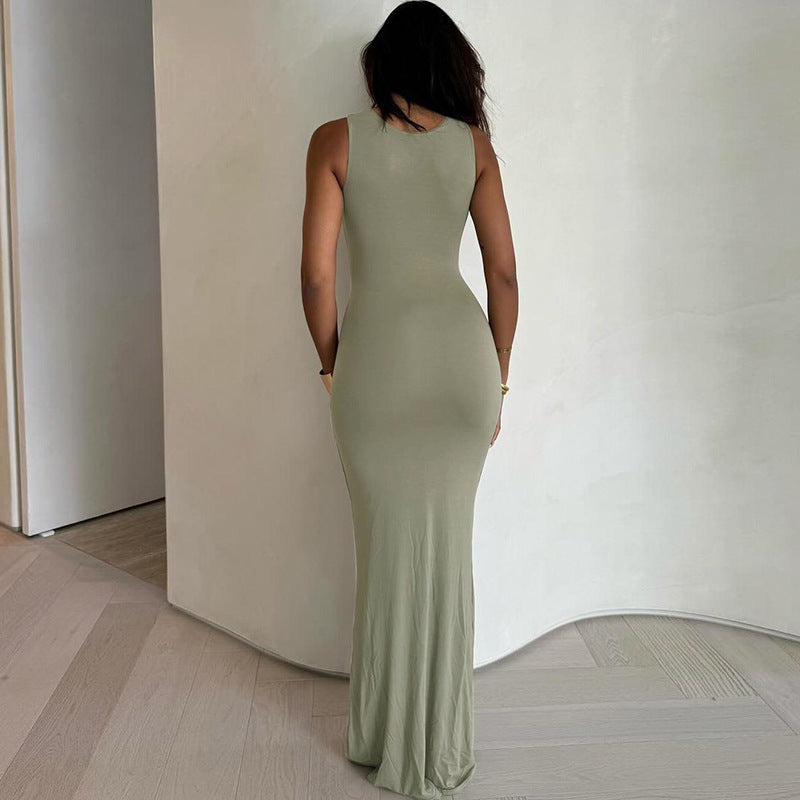 Penelope Bandage Hollow Out Fashion Long Dress