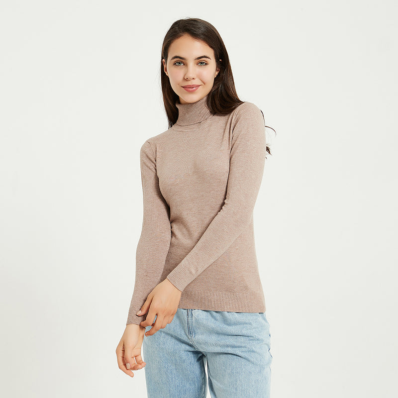 Bonnie Long Sleeve All-match Elastic Women Sweater