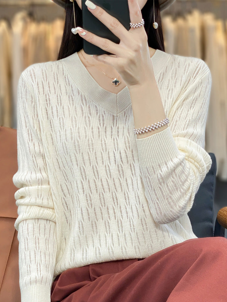 Judy Woman O Neck Knit T-Shirt