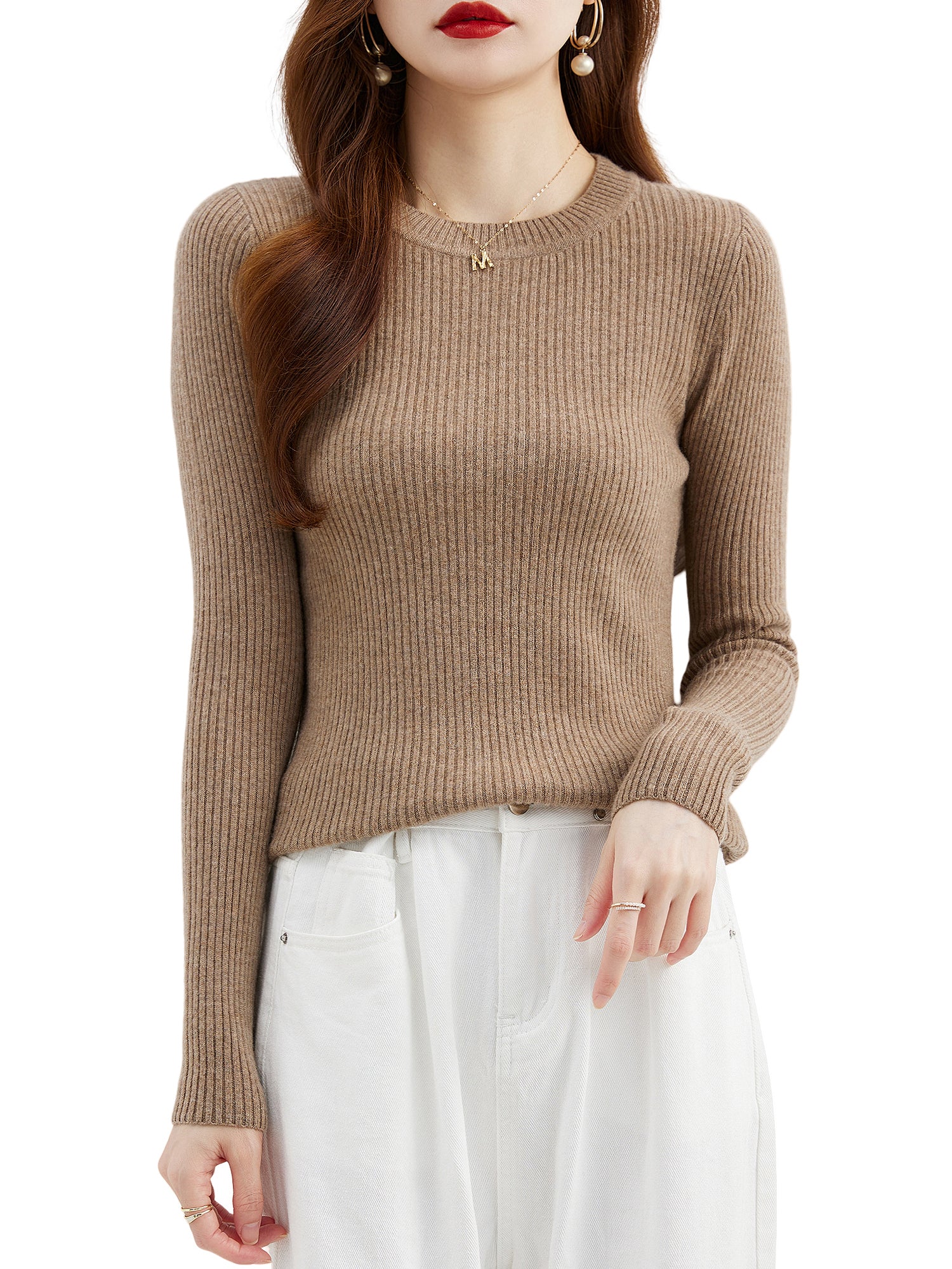 Michele Woman Crewneck Sweater